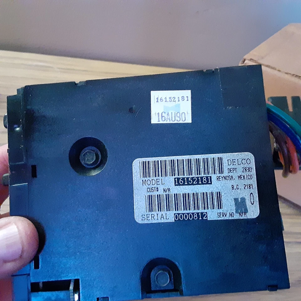 NOS 1992 1993 1994 Chevy Lumina OEM Heater Control Assembly 16152181 92 93 94 - Image 4 of 4