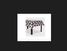 New Tablecloths, table Runners And Table Throws Red Black White Multi-colored