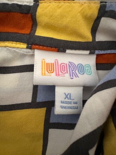 LuLaRoe Mens Mondrain inspired shirt XL - Picture 8 of 9