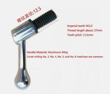 1Pc Milling Machine Table Lock Bolt Mill Handle M1/2 Thread Head Part Bridgeport