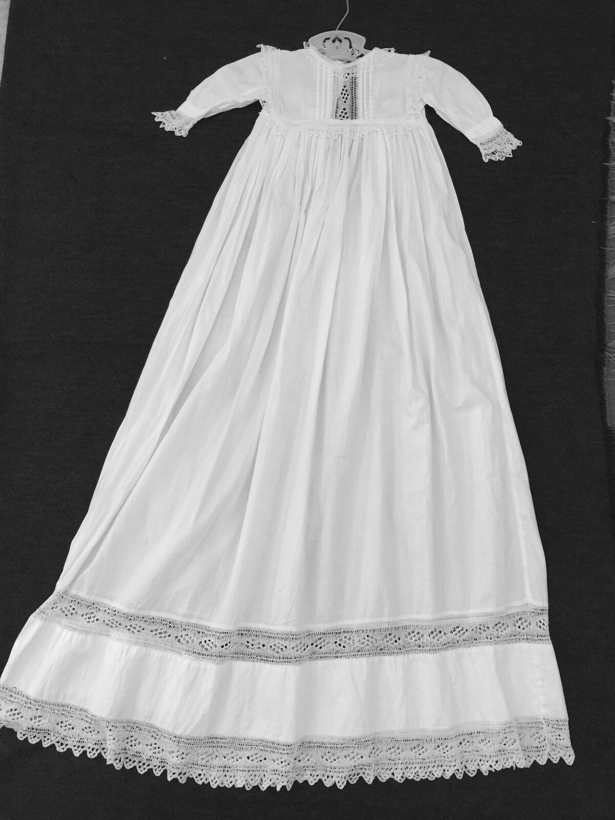 Victorian Silk baptism Dress main image 1