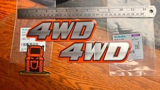 *OEM Genuine Kubota 4WD Decal KIT Tractor Sticker Set UV Resistant