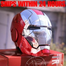AUTOKING Iron Man MK5 1:1 Helmet Wearable Voice-control Deformed Mask Cos Gift