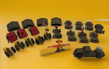 1940's Army Toys Jaymar Midgies The Complete Miniature Mobile Army 23 Pieces