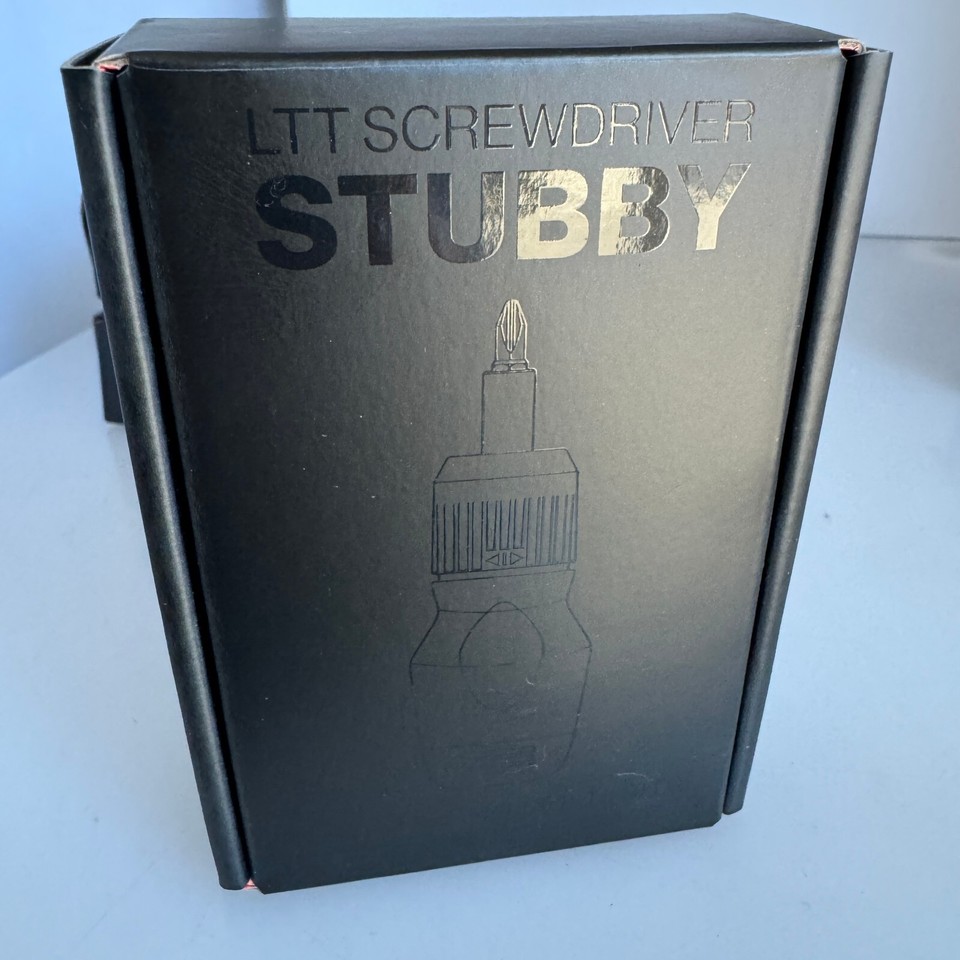 LTT Stubby Screwdriver by Linus Tech Tips Black eBay