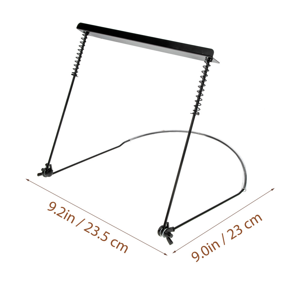 10Hole Harmonica Holder Neck Rack Clip Stand Metal Mouth Organ Harp