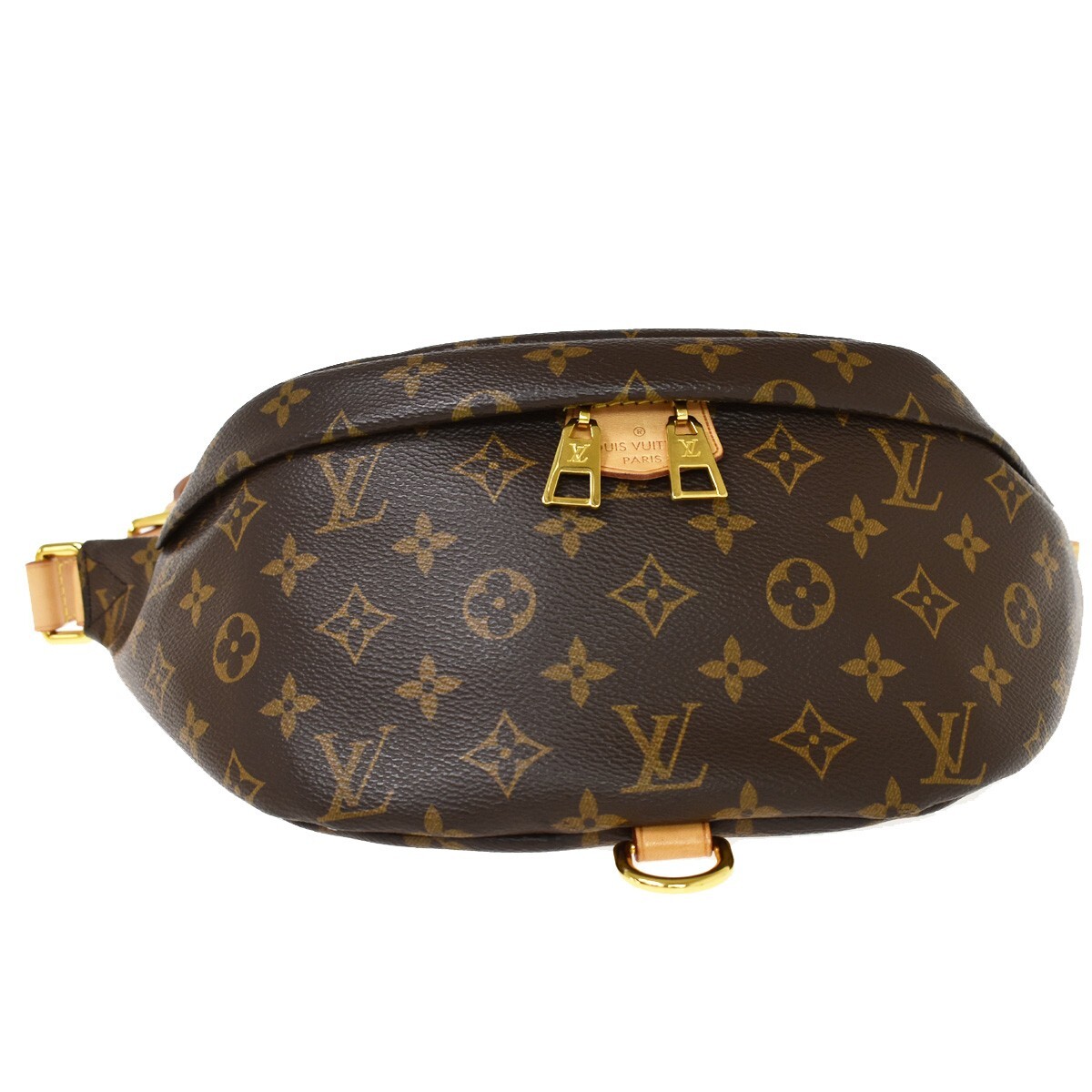LOUIS VUITTON Bum Bag Body Bag Monogram Leather Brown France LOUIS VUITTON Bum Bag Body Bag Monogram Leather Brown France