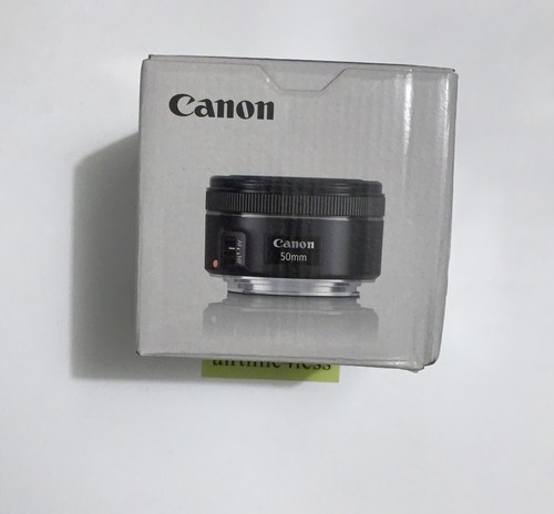 *NEW* Canon EF 50 EF50 1.8 50mm F/1.8 STM Lens for EOS DSLR Camera - Picture 2 of 4