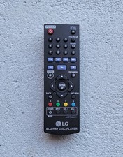 LG BLU-RAY DVD PLAYER Remote Control AKB73896401 BD640, BP135, BP300, Pre-owned 