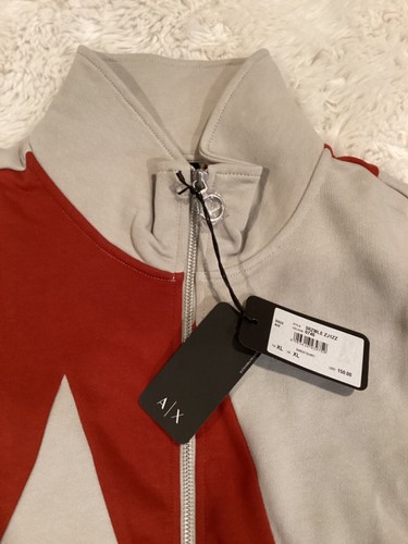 Armani exchange sweat, jacket cotton 3RZMLE ZJ1ZZ $150 - Picture 4 of 8