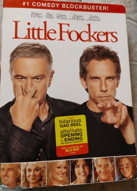 DVD LITTLE FOCKERS DVD Estate Item Good Condition As is conditio De Niro Stiller