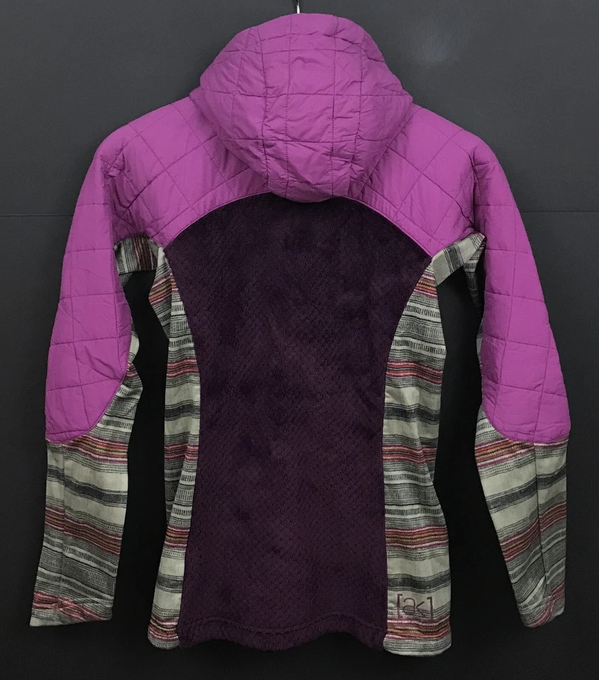 Burton AK Women's Zulu Down Jacket Full-Zip Hooded Fleece Combination Size XS - Image 4 of 4