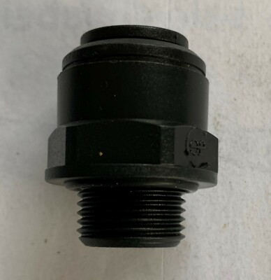 Whale WS1213 gerader Adapter Stecker 3/8'' BSP 12mm Push Fit Wasseranschluss