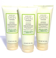 MARY KAY SATIN HANDS WHITE TEA CITRUS NOURISH SHEA CREAM 1,2 or 3 PK FULL SIZE