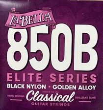 Classical Guitar Strings, 850-B, La Bella Set De Cuerdas Para Guitarra Clasica