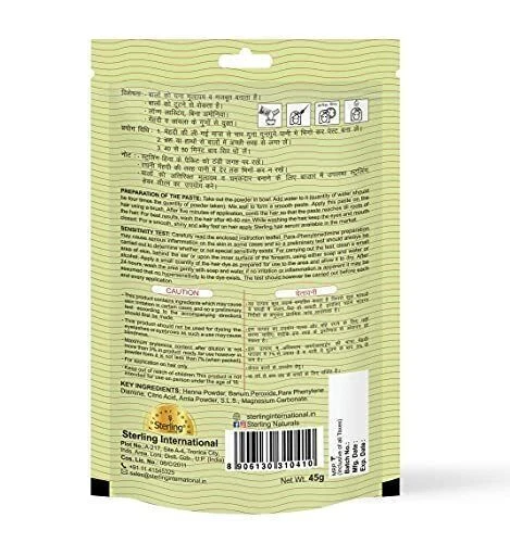 Mehandi Hair Care Powder 45 g– Megha Mehandi For Men & Women +free hair brush - Image 2 of 4