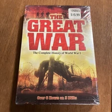 The Great War: The Complete History of World War I [DVD] New Sealed