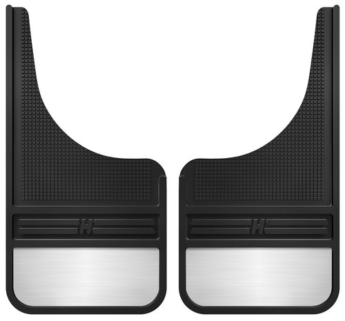HUSKY MudDog Front Mud Guards Flaps for Ford F150 F250 F350 55001 with SS Weight - Picture 6 of 6