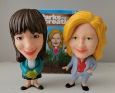 Leslie Knope & Anna Perkins Parks & Recreation Phatmojo Mystery Figure Series 1