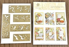 New ANNA GRIFFIN Layered Foliage Dies - NEW AG-1472H, card kit