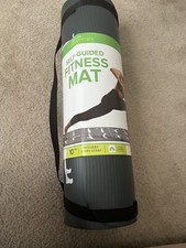 Gaiam Essentials Thick Yoga Mat Fitness  Exercise Mat with Easy-Cinch Yoga Mat