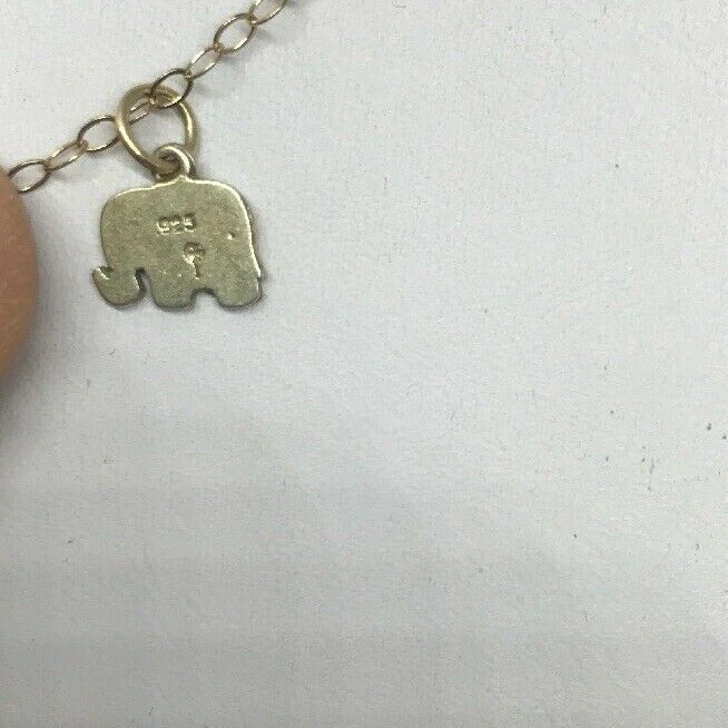 CATENINA CON  5 CHARMS PORTAFORTUNA IN ARGENTO 925 PLACCATO ORO E CORALLO - Immagine 4 di 4