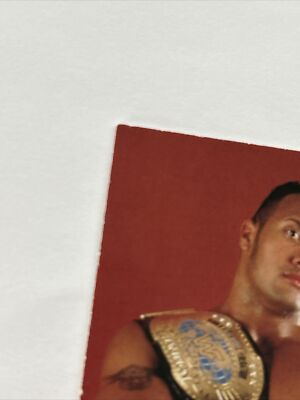 1998 Comic Images WWF Superstarz #8 THE ROCK Dwayne Johnson Rookie