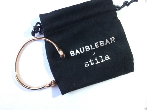 BaubleBar for Stila, rose gold knot bracelet - Picture 2 of 5