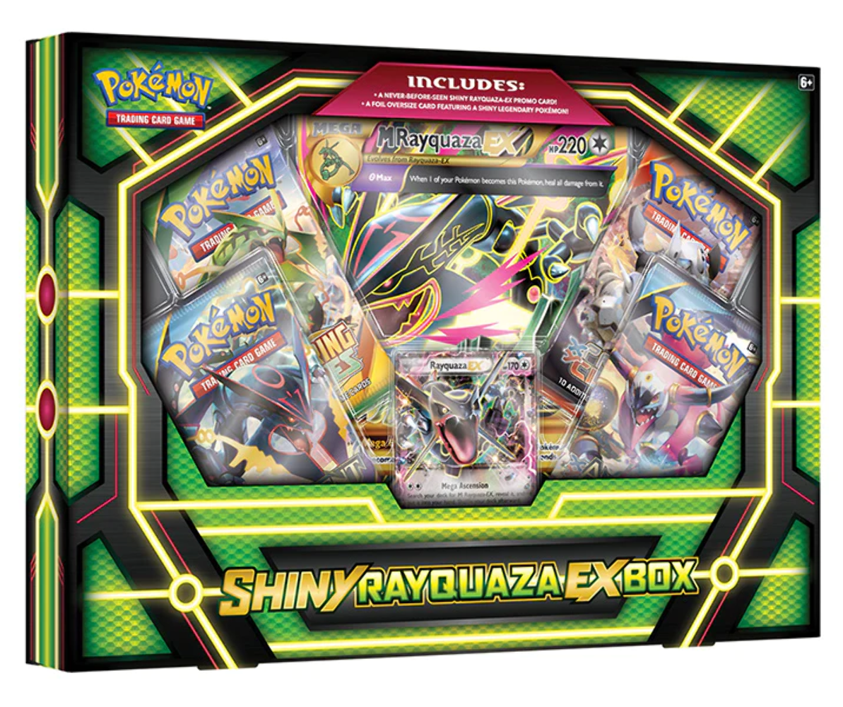 Pokemon Mega Shiny Rayquaza EX Collection Box by Pokémon - Shop