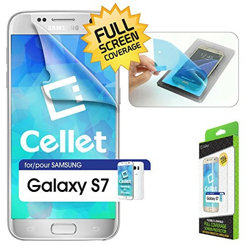 Protector Pantalla Cellet para Samsung Galaxy S7, Pantalla Poliuretano Alta Densidad  Foto 2 de 4