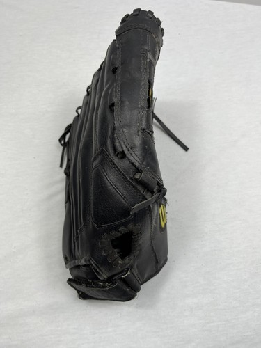 Softball Right Hand Throw 14” Wilson Elite Custom Fit Black Leather Glove A2444 - Bild 6 von 8