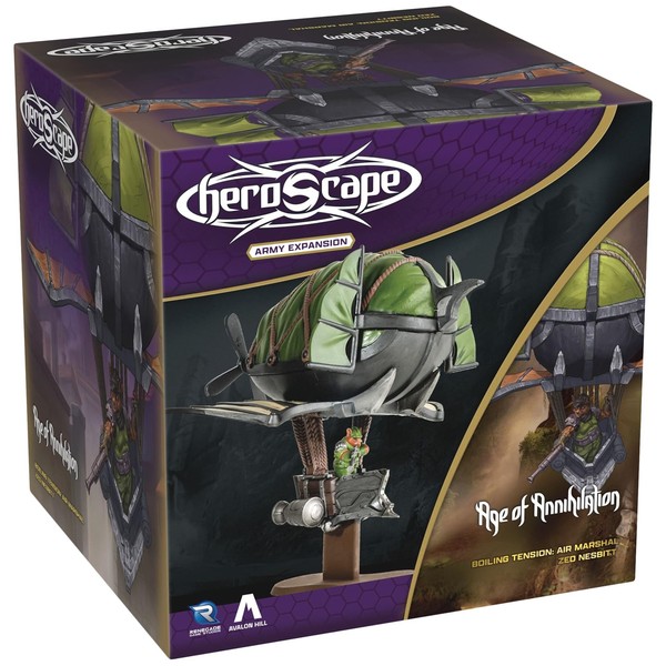 Heroscape: Age Of Annihilation Air Marshal Zed Nesbitt Armee Erweiterung-image