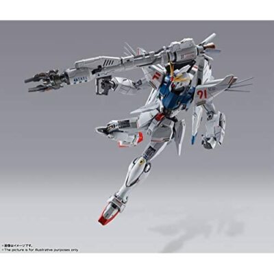 BANDAI METAL BUILD GUNDAM F91 CHRONICLE WHITE Ver. Action Figure w