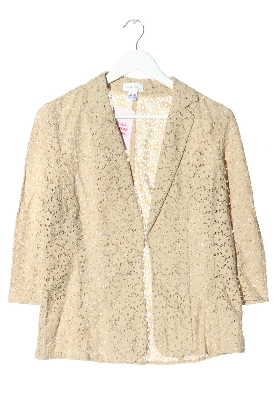 Top Femme Next Rose Avec Manches Dentelle Crème - Taille 10 - Neuf Avec étiquettes