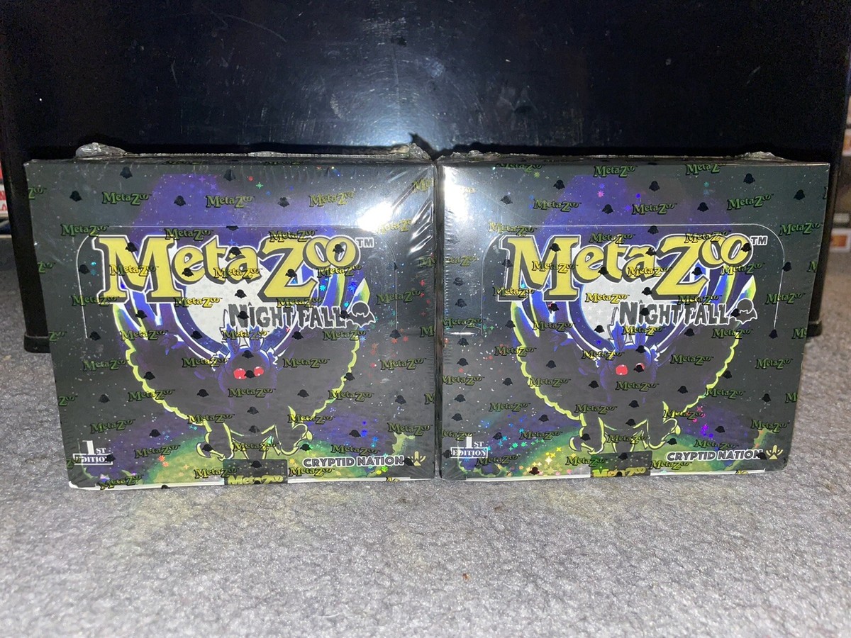 MetaZoo Nightfall 1st Edition Booster Box  Factory Sealed, English CCG,  Free Priority Mail