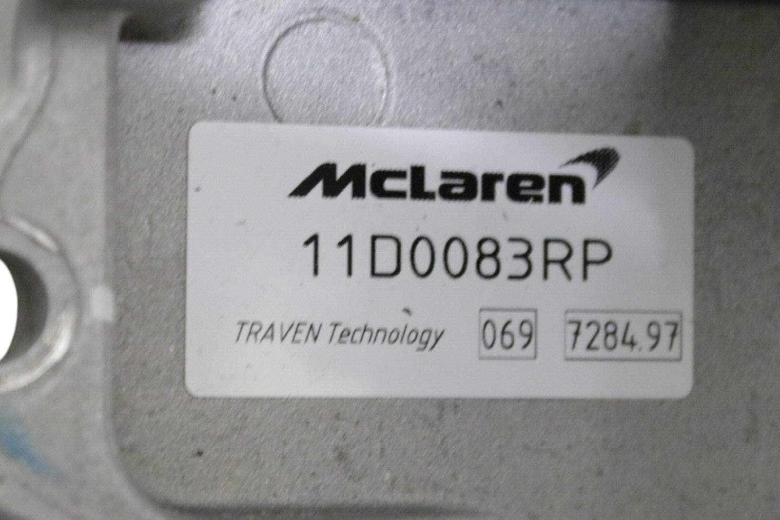 McLaren 600LT Adjustable Steering Column Assembly Unit 11D0083RP 2019 2020 OEM