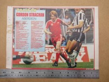 Gordon  Strachan    Original Autograph on  magazine cutting