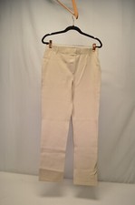 NWT Quince Ultra Stretch Ponte Straight Leg Ecru Pants Size Small