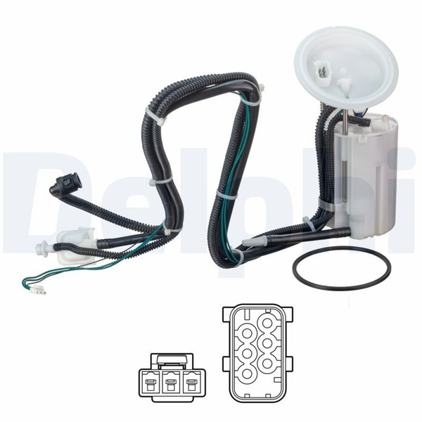 Kraftstoffpumpe FöRdereinheit Delphi FG2015-12B1 FüR E63 E64 BMW E60 E61 5Er 6Er-image