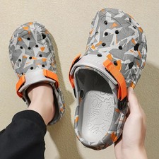 Men  s Camouflage Clogs Sandals Slip On Garden Shoes Outdoor Casual EVA Slippers