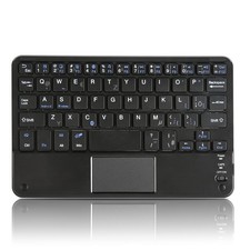 Bluetooth QWERTZ Tastatur Kabellos Keyboard P...