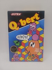 MINT BOX complete 100% CIB Q*Bert QBert  Nintendo NES Video Game (New,Other)