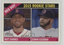 2015 Topps Heritage Rookie Stars Matt Barnes Edwin Escobar #44 1i3m