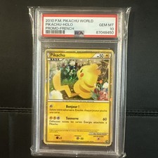 ピカチュウ PSA10 2010 Pikachu World フランス Pikachu [French