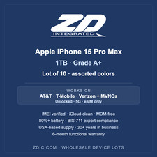 Apple iPhone 15 Pro Max 1TB   Grade A+ · Exc...