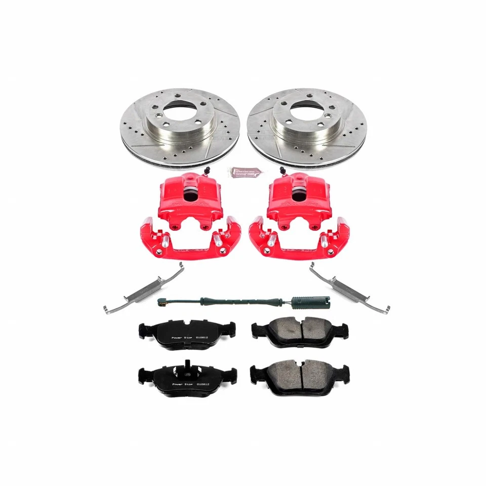 Kit de frenos Power Stop para BMW Z3 1997-2002 delantero Z23 Evolution Sport con pinzas Foto 2 de 4