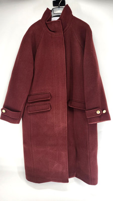 J. Crew Toscana Wool Coat Italian Stadium-Cloth Wool Blend Natural Size 2 NWT