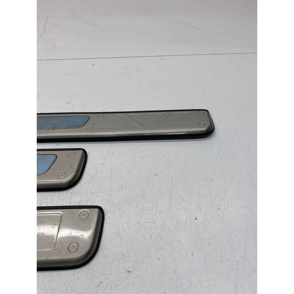 Subaru Impreza Door sill scuff plate trims jdm genuine x3 only WRX STI 2003 - Image 2 of 4