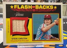 2026 Topps Heritage Flashbacks #FBR-SC Steve Carlton /77  RELICS PHILLIES