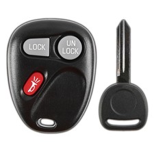 Keyless Entry Remote Car Key Fob and Key Replacement for 15732803 1-Pack